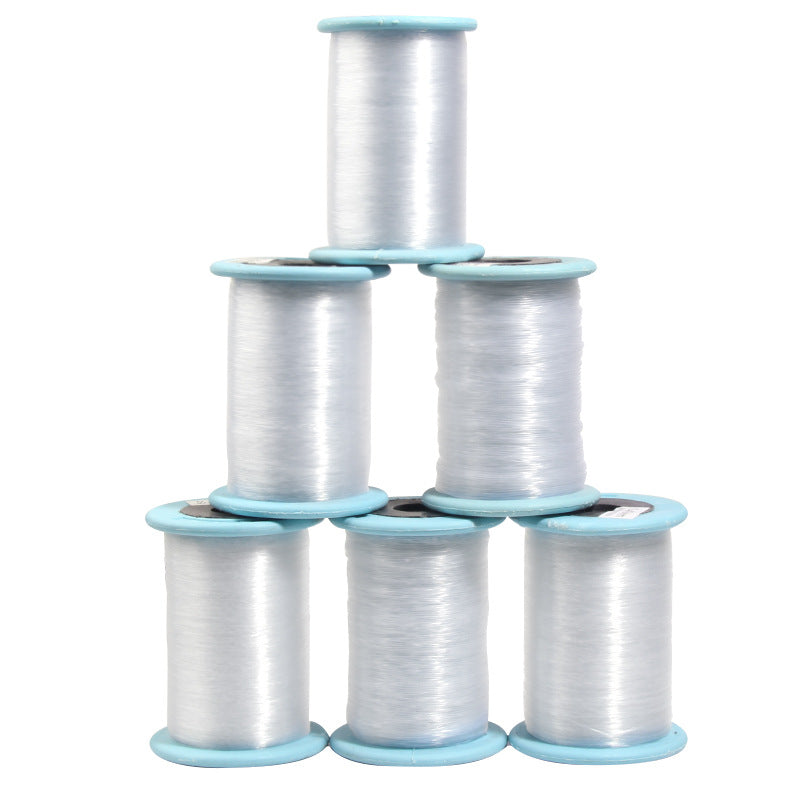 Manufacturer Supplies Large Rolls of Transparent Round Crystal Fishing Line, Non-Elastic Fishing Wire, Handmade Line, DIY Essential Jewelry Accessories