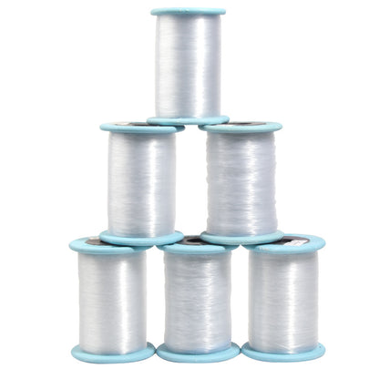 Manufacturer Supplies Large Rolls of Transparent Round Crystal Fishing Line, Non-Elastic Fishing Wire, Handmade Line, DIY Essential Jewelry Accessories
