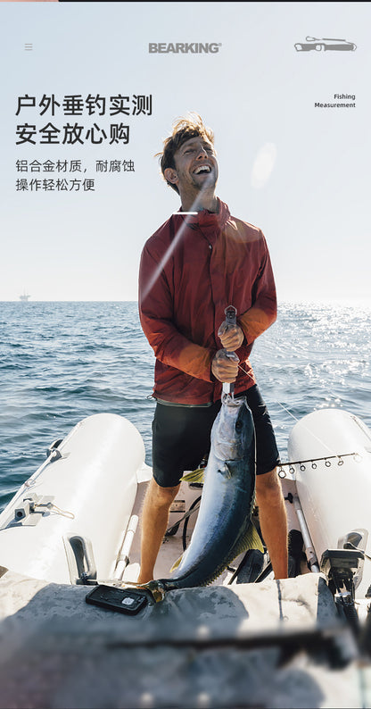 Bear king aluminum alloy road pliers rotatable with weighing fish controller metal multifunctional hook pliers wire cutting pliers
